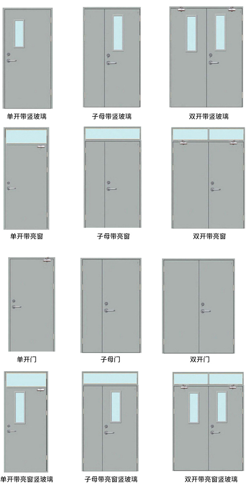 鋼質(zhì)隔熱防火門